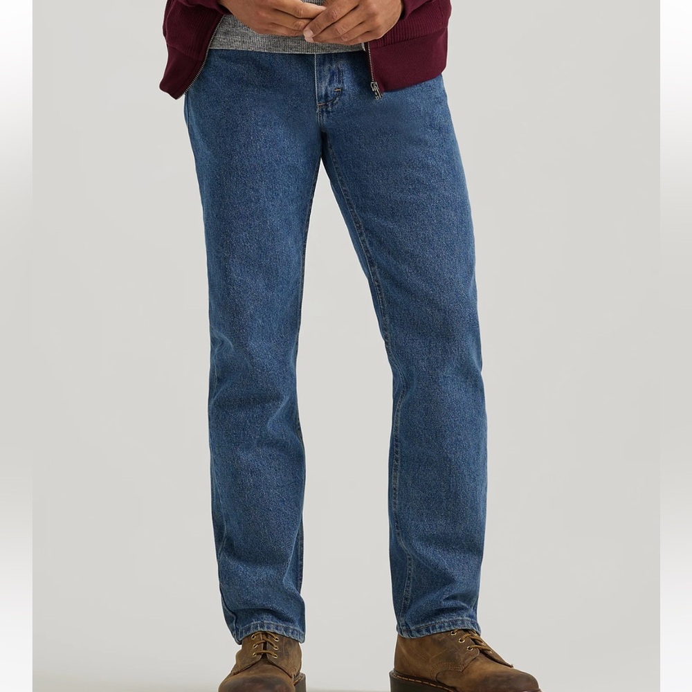 Wrangler Men's Straight Blue Jeans